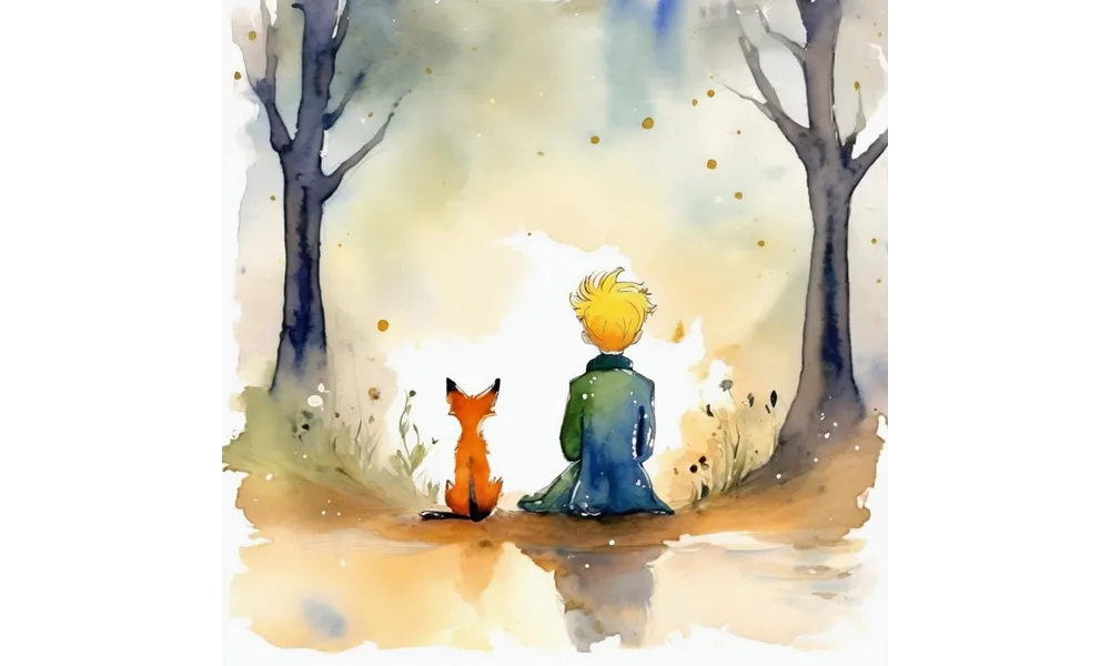 Le petit prince et le renard