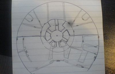 Plan 03 : mon meilleur croquis pour une demeure ronde sur un seul niveau