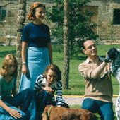 Jacques Chirac et sa famille : deux filles, deux destins