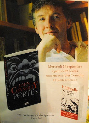 John Connolly nous a fait l'honneur d'une soirée à l'Escale Littéraire pour "Les Portes", son nouveau roman (l'Archipel), et la sortie chez J'ai Lu du "Livre des choses perdues". Une soirée inoubliable !