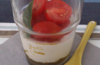 VERRINE AU PESTO DE PASCAL