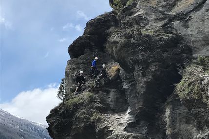 Via ferrata 3 groupe "ketchup"