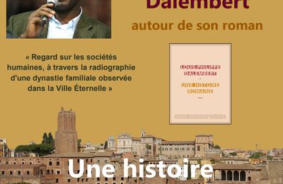 Rencontre littéraire avec Louis-Philippe DALEMBERT - Jeudi 4 avril - Colombières-sur-Orb