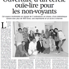 Ouverture d'un cercle Ouïe-Lire pour les non-voyants à Laghouat- par A.Bouhamam-