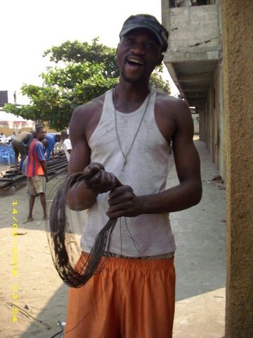 12 au 24 juin 2008, Kinshasa : une partie de la famille vient me rendre visite !