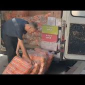 Vidéo 5 des achats des denrées alimentaires pour les victimes d'incendies en Algérie