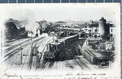 1852 : Le premier train entre en gare d'Angoulême