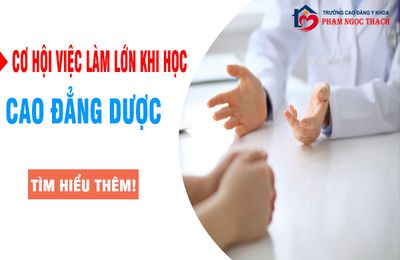 Cao đẳng Dược TPHCM học đâu phải chỉ để bán thuốc?