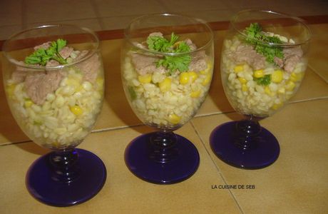 VERRINE BLE CANARD