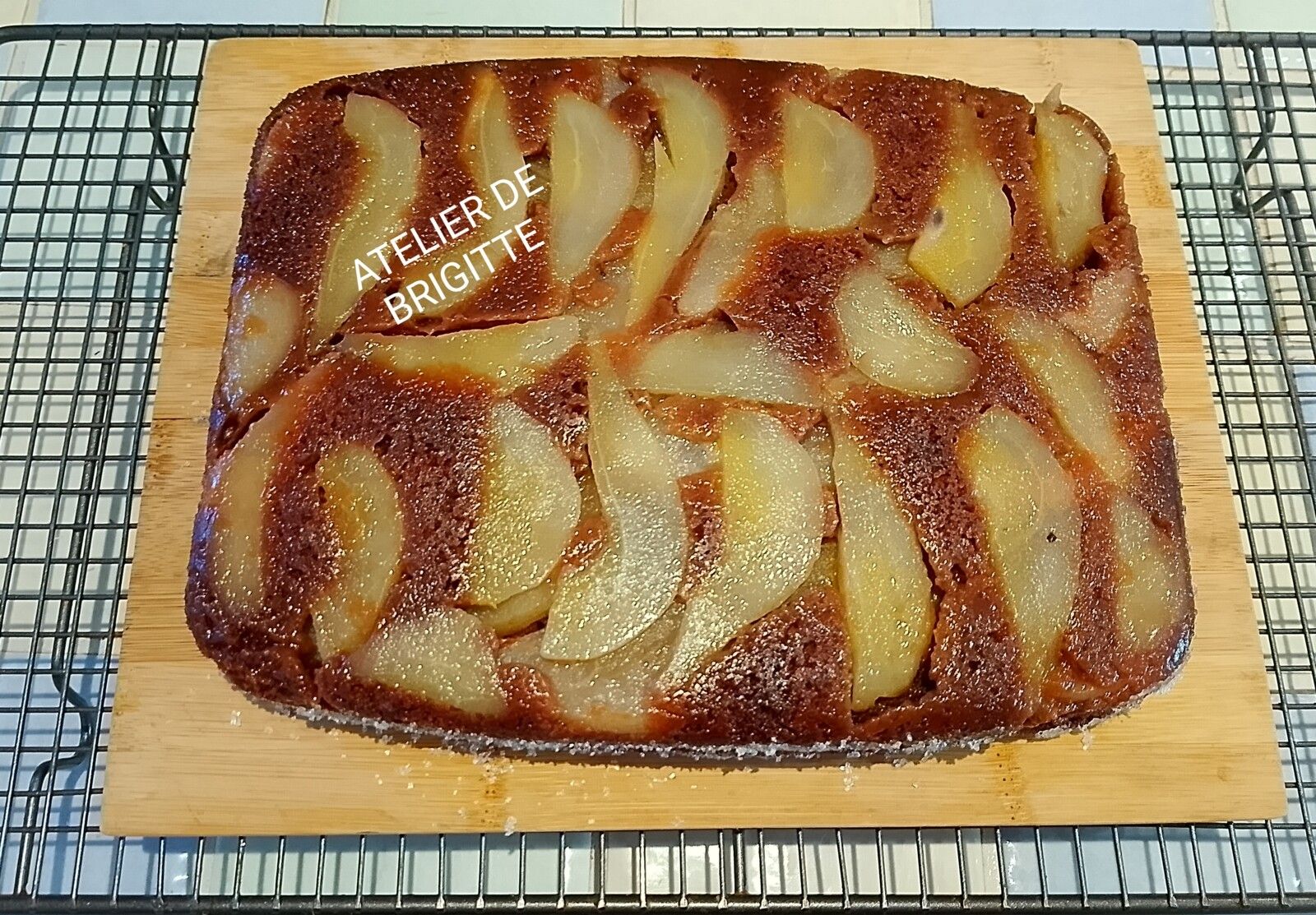 Gâteau Chocolat Poires Cake Factory