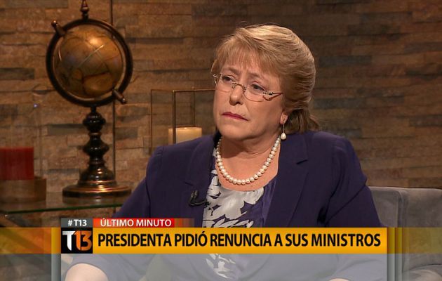 Bachelet y la crisis de su gobierno 