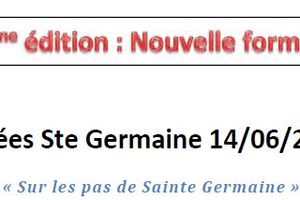 Foulées Sante Germaine le 14 juin 2025