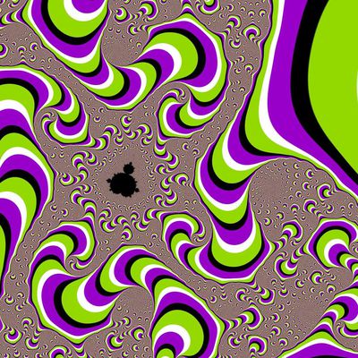 Illusion d'optique psychédélique en images + autres illusions