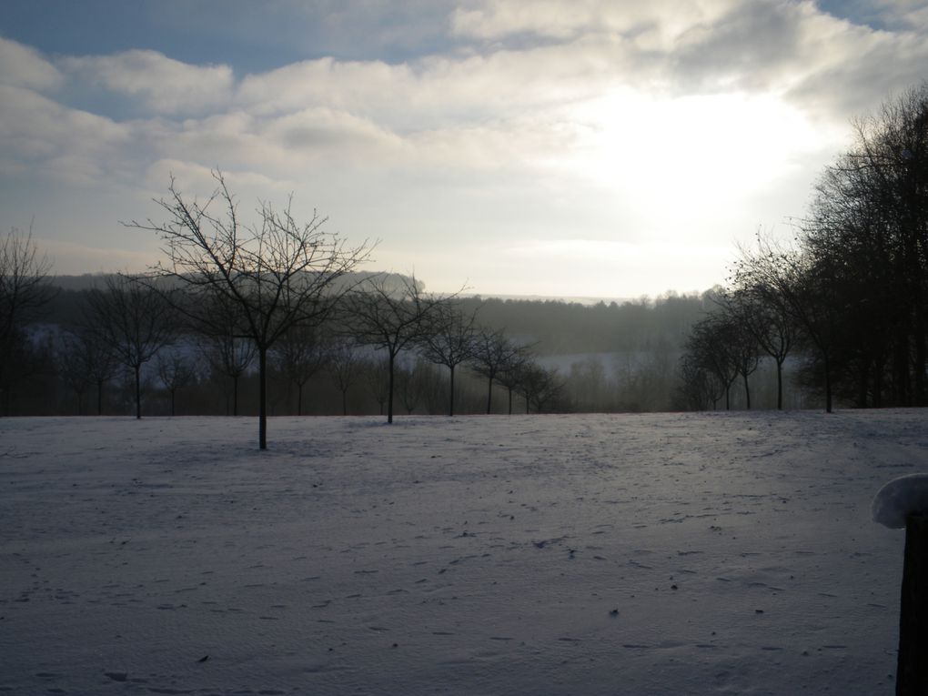 La picardie sous la neige, c'est pas mal non plus !!