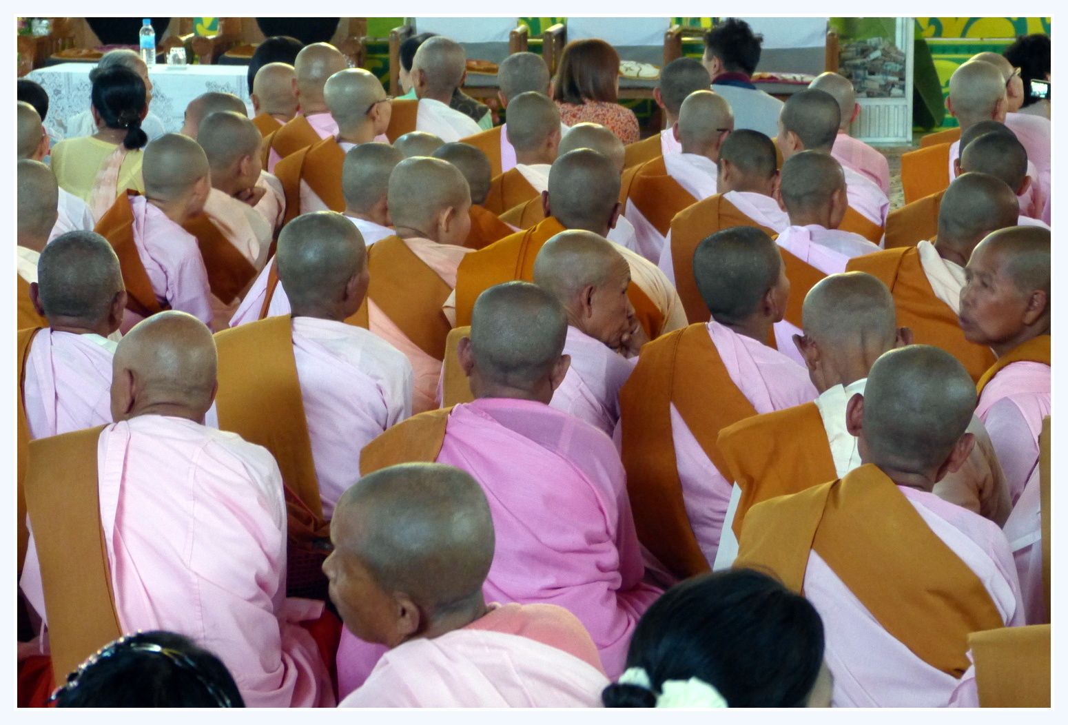 Festival de moines à Rangoon et à Bagan