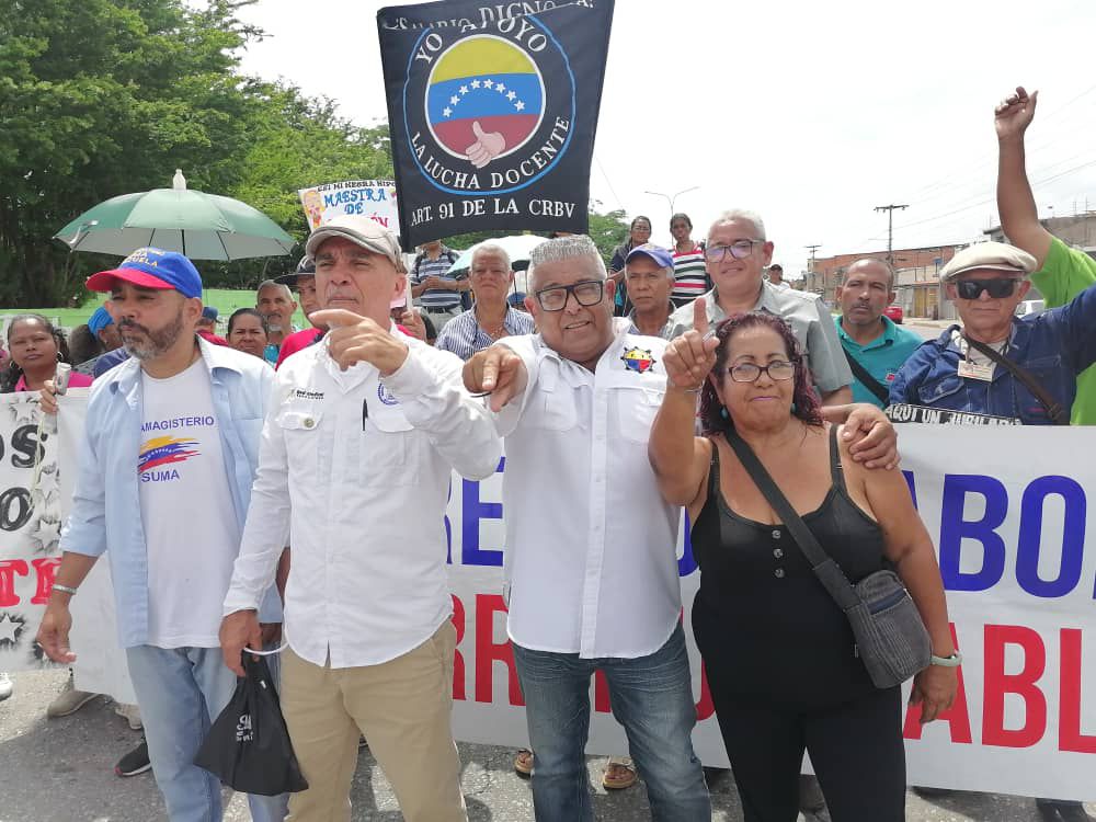 Docentes de Carabobo mantienen reclamos activos al paso de cinco meses