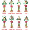 The Eight Auspicious Symbols with Tibetan Jewelry