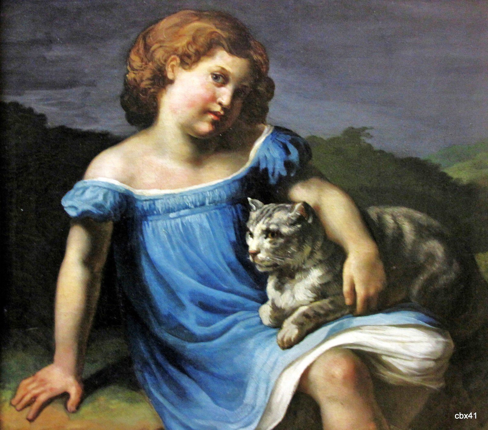 Théodore Géricault, Louise Vernet, enfant
