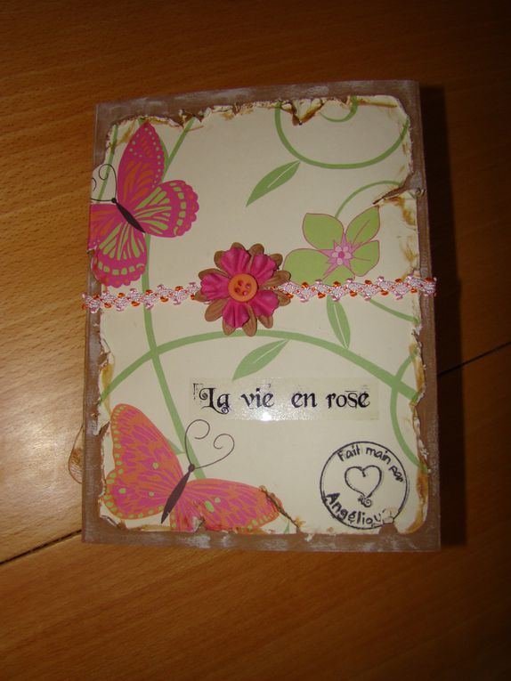 Mini album scrapés