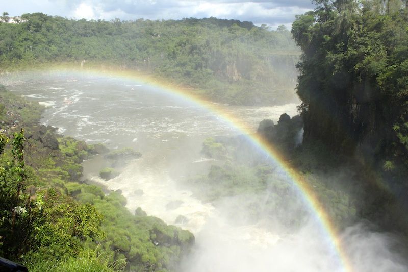 Les chutes d'IGUAZU- Argentine : La partie inférieure