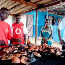 Le poulet bicyclette, une marque déposée burkinabé