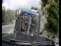 Accidents de camions filmés par des cameras embarqués (dashcam) - 2 videos