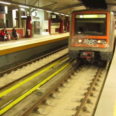 Instantanés ferroviaires - le métro en images éphémères