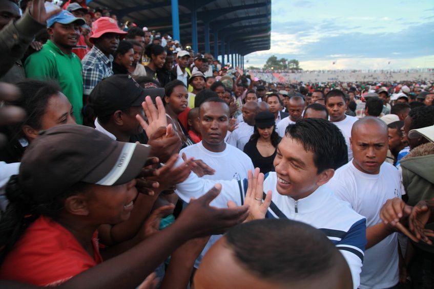 Inauguration du Kianja (Stade) Makis de Madagascar, à Andohatapenaka, par le Président Andry Rajoelina. 5ème partie. Photos: Harilala Randrianarison