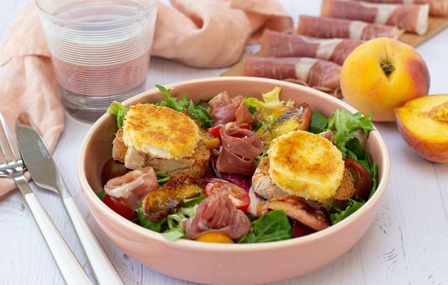 SALADE SUCREE SALEE AU JAMBON DE BAYONNE 