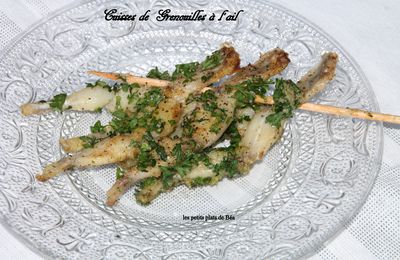 Poêlée de cuisses de grenouilles sautées à l'ail