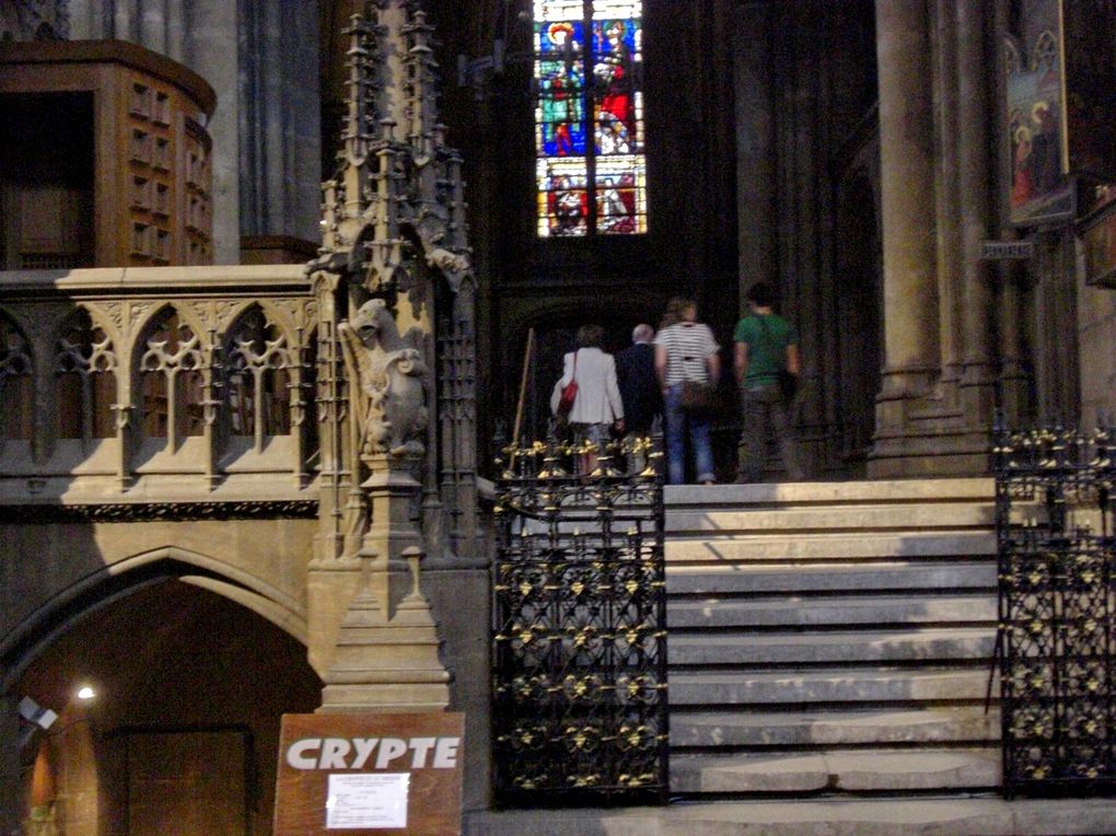 Cathédrale de Metz inside & outside. Mai 2011.