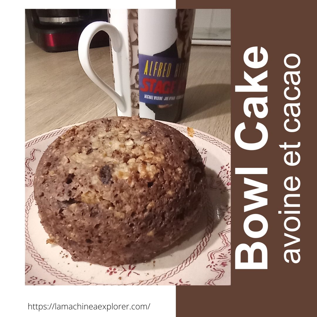 Bowl Cake avoine cacao compte de pommes
