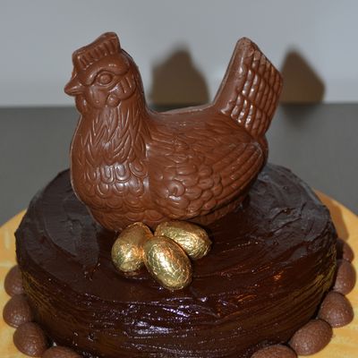 Gâteau pour Pâques Chocolat Café