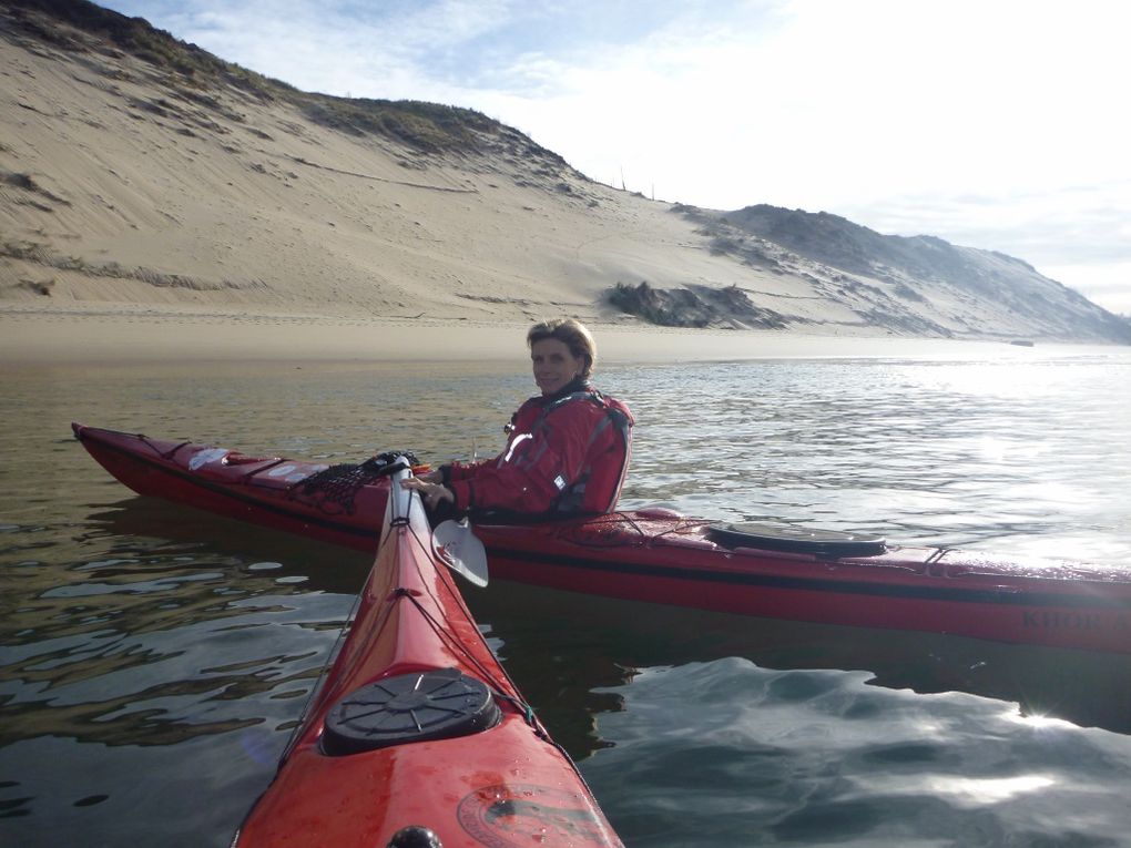 Sortie en kayak de Cathy et Dominique mardi 28 décembre 2010