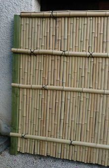 palissade bambou sur mesure