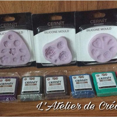 Nouveautés à tester , cernit Shany , resine cernit , marqueurs tex, super softy...