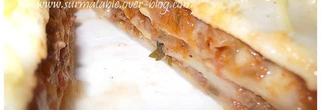 Lasagnes à la Viande Hachée de Veau