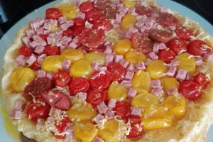 Tatin de tomates cerises