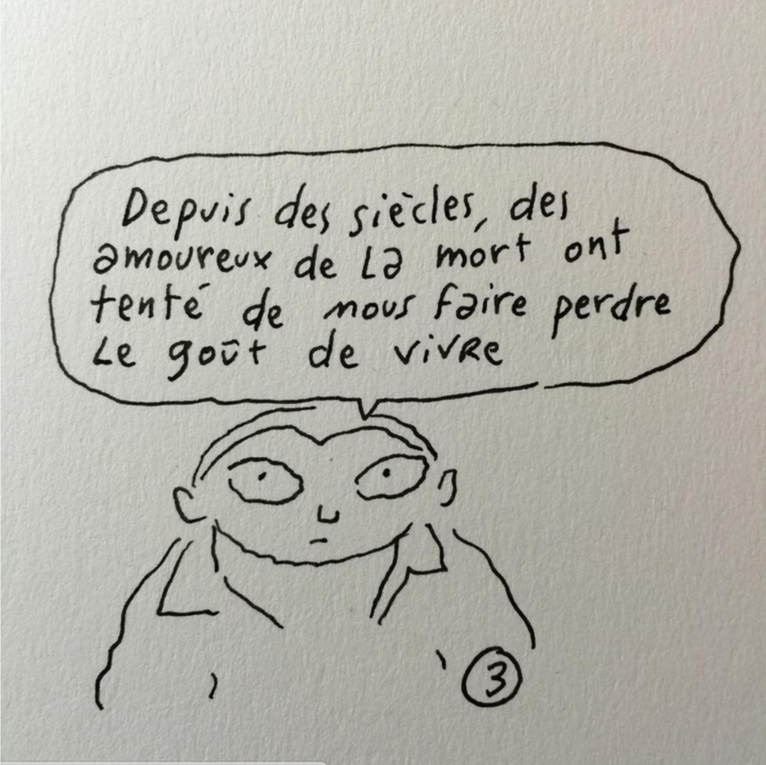 Dessins de Joann Sfar en réaction aux attentas de Paris du 13 novembre 2015 - Joann Sfar (via Instagram)