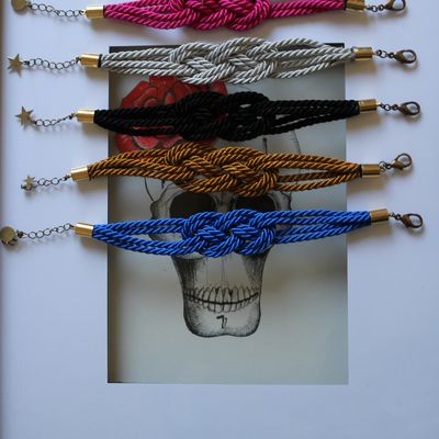Collection Cabinet de Curiosité - Bracelets Navy