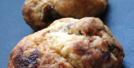 Cookies aux cranberries et abricots secs
