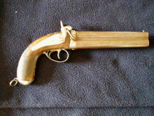 Pistolet d'état major 1855 civil