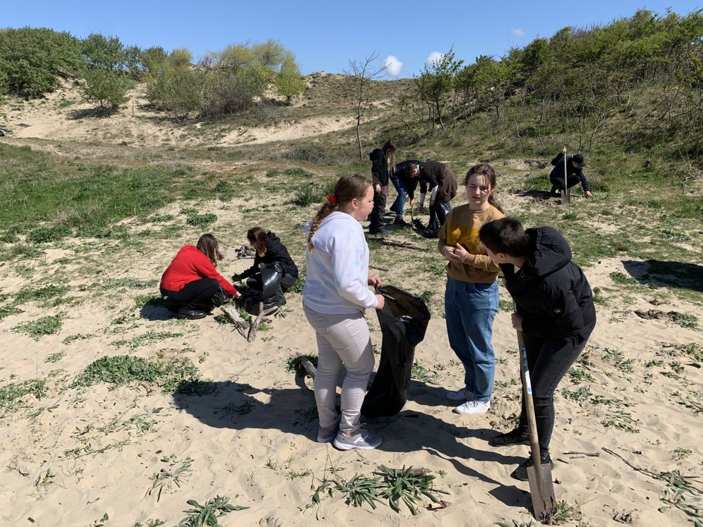 CN Article Production of a video report on the outing to the sand dune Dewulf.