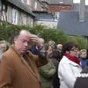 Reportage de Nouvelles de France pour la dernière messe de l'abbé Michel à Thiberville