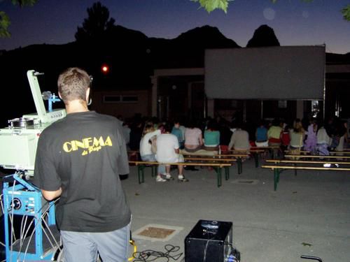 Tourné cinéma à travers le département des Alpes de Haute Provence (Sud de la France)