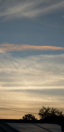 Reflet du soleil ?
