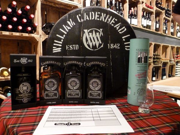 Compte rendu: WhiskyCafé Cadenhead et Kilkerran chez TasTToe le 07/09/2015
