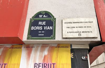 Rue Boris Vian 18eme