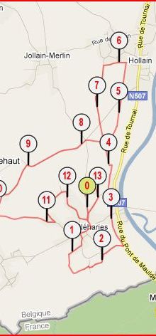 Le parcours de l'Automnale