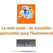 Le web social : de nouvelles opportunités pour l’événementiel